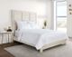 Classic Home Diamond 3 Piece White King Quilt Set-0