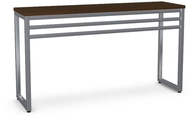 Amisco Crawford Walnut Veneer Console Table