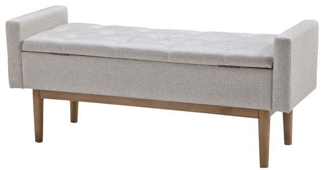 Signature Design by Ashley® Briarson Beige/Brown Storage Bench-5