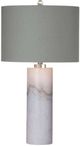 Bassett Mirror Raywick White Table Lamp-0