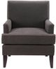 Olliix by Madison Park Charcoal Colton Track Arm Club Chair-0