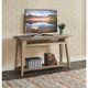 Riverside Furniture Rowan Rough-Hewn Gray Sofa Table with Metal Top Insert-1