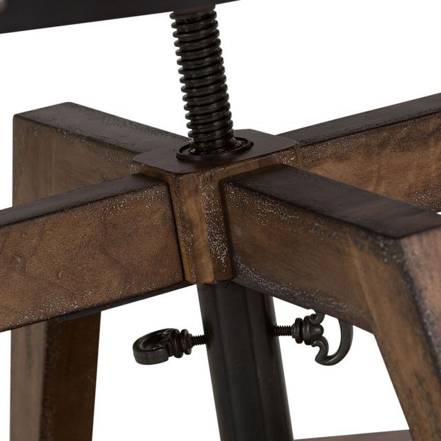 Liberty Furniture Aspen Skies Weathered Brown Motion Cocktail Table-4