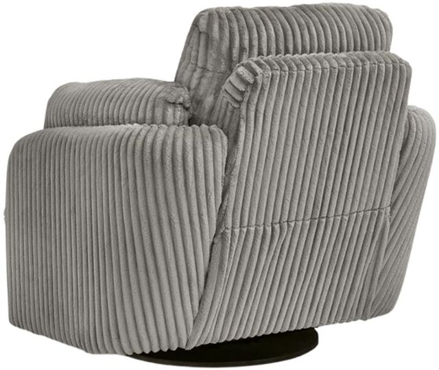 Signature Design by Ashley® Tie-Breaker Fog Manual Swivel Glider Recliner-3