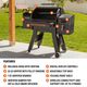 Blackstone® Black Freestanding Pellet Grill -3
