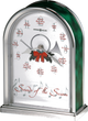 Howard Miller® Sounds of the Season Silver Tabletop Clock-0