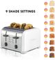 Kenmore® 4 Slice White and Stainless Steel Toaster-3