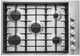JennAir® 30" Stainless Steel Natural Gas Cooktop-0