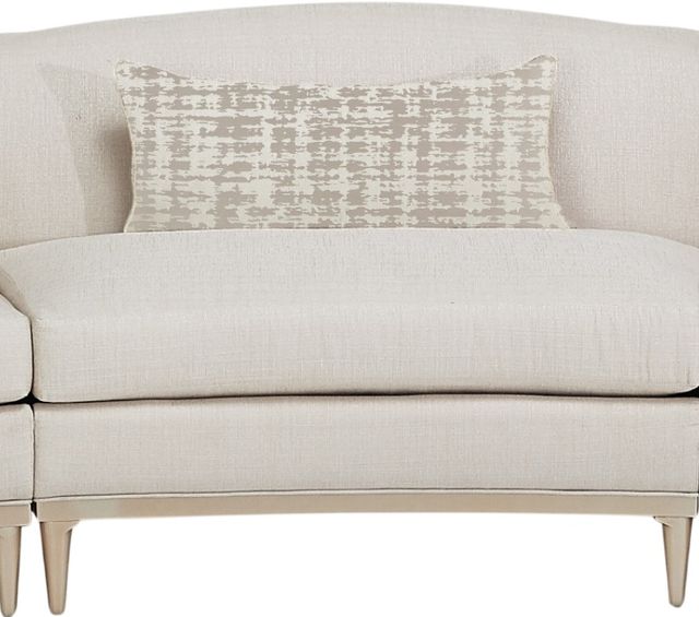 Michael Amini® Malibu Crest Chardonnay/Pearl Sectional Sofa-2