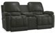 La-Z-Boy® Greyson Shitake Leather Power Reclining Loveseat with Console-0