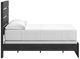 Signature Design by Ashley® Hollivern Dark Gray Full Panel Bed-2