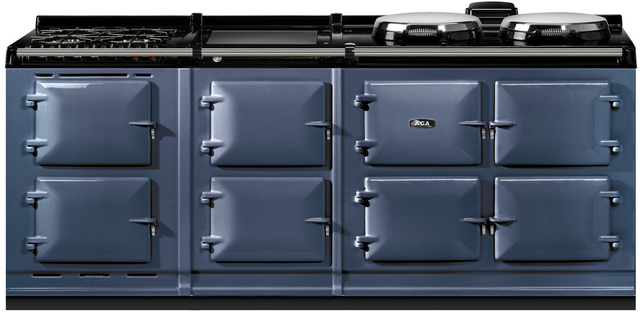 AGA™ Classic R7 210 83" Dartmouth Blue Pro Style Dual Fuel Range-0