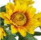 A & B Home Yellow Faux Sunflower -4