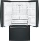 GE ® Adora Series 27.7 Cu. Ft. French Door Refrigerator-Black Slate-2