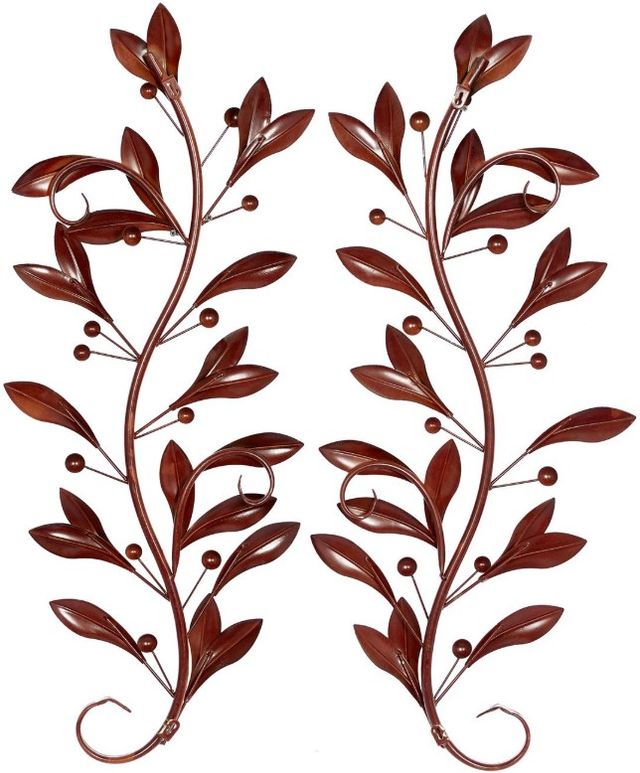 Deco Marche Brown 36" Leaf Vine Wall Decor-1