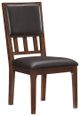 Mazin Furniture Frazier Park Brown Cherry Side Chair-0