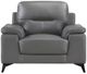 Mazin Furniture Mischa Dark Gray Chair-1