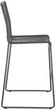 Coaster® Jerome 2-Piece Charcoal/Gunmetal Upholstered Bar Stools-3