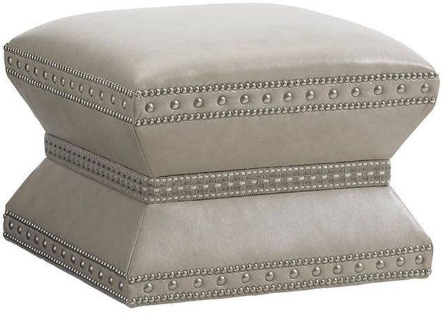 Lexington Home Customizable Laurel Canyon Wheatley 23'' Leather Ottoman-0