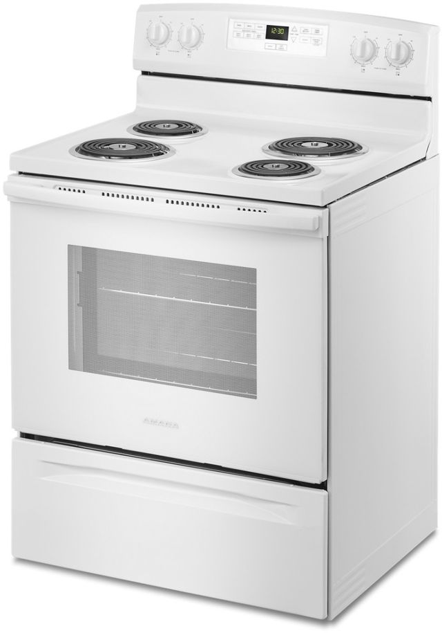 Amana® 30" White Freestanding Electric Range-4