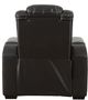 Signature Design by Ashley® Party Time Midnight Power Recliner with Adjustable Headrest-2