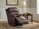 Snuggle Brown Rocker Recliner-3