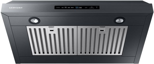 Samsung 30" Black Stainless Steel Under Cabinet Wall Hood-2