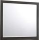 Elements International Harlington Rustic Gray Walnut Dresser Mirror-0