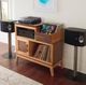 Whittier Wood® Furniture Addison Duet 38" Vinyl Record Station-1