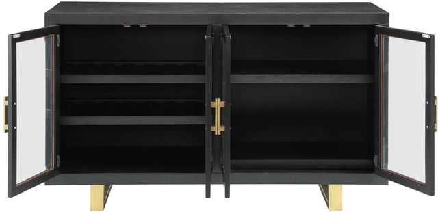 Steve Silver Co. Yves 10-Piece Rubbed Charcoal Dining Set-2