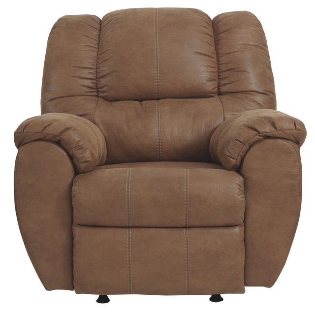Signature Design by Ashley® McGann Saddle Manual Rocker Recliner-1