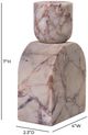 TOV Furniture Marble Natural Foundation Candle Holder-2
