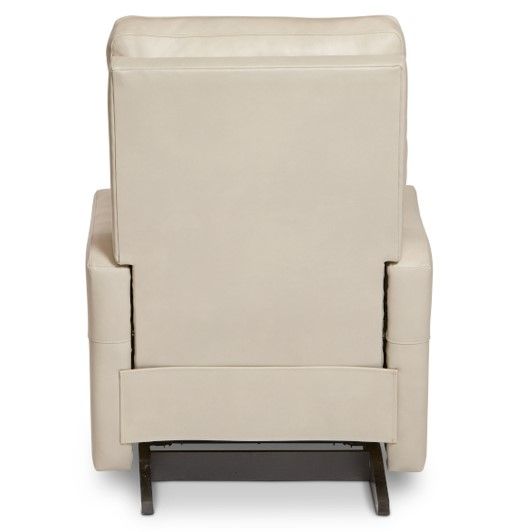 La-Z-Boy® Lennon Ice Leather Power Rocking Recliner with Headrest and Lumbar-4