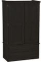 Crate Designs™ Furniture Espresso Comb Armoire-2