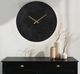 Renwil® Darnay Honed Black Wall Clock-1