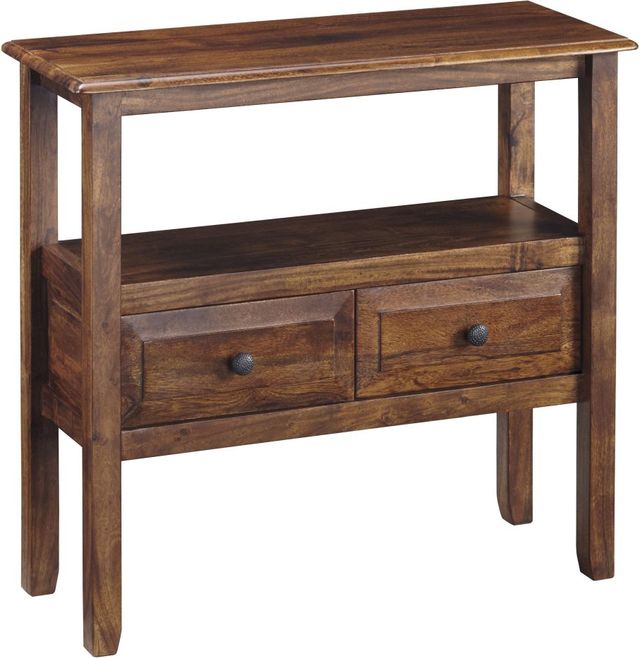 Signature Design by Ashley® Abbonto Warm Brown Accent Table-0