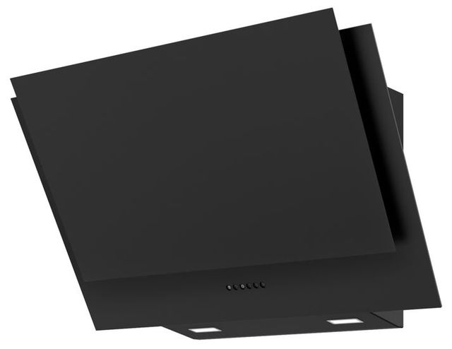 Zephyr Designer Collection Apex 36" Matte Black Glass Wall Mounted Range Hood-2