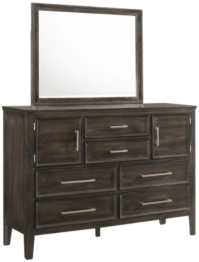 New Classic® Home Furnishings Andover 4-Piece Nutmeg California King Bedroom Set-3