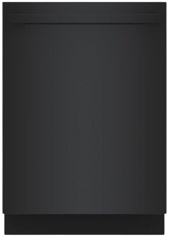 Bosch® 800 Series 24" Black Top Control Built In Dishwasher-0