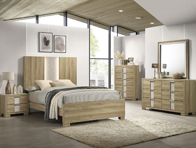 Crown Mark Rangley Driftwood Dresser-1