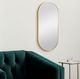 Surya Aranya Brushed Gold 16" Accent Mirror-3
