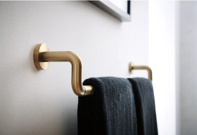 Brizo Litze® Brilliance® Luxe Gold® 30" Towel Bar-1