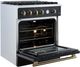 FORNO® Marco 30" Black Pro Style Gas Range-3