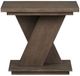 Liberty Furniture Aspen Sky Weathered Saddle Brown End Table-2