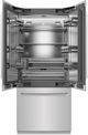 ZLINE 36 in. 19.6 Cu. Ft. Stainless Steel Built In Bottom Freezer Refrigerator-1