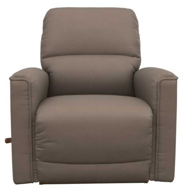 La-Z-Boy® Cade Stone Leather Manual Rocking Recliner-1
