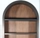 Sunny Designs™ Chill Arch Black Majic Bookcase with Fireplace Option-4