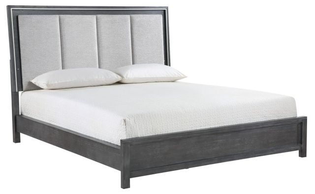 New Classic® Home Furnishings Odessa Gray Western King Bed-0