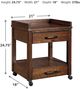 Signature Design by Ashley® Baldridge Rustic Brown Printer Stand-1
