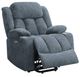 Coaster® Houston Slate Blue Power Lift Recliner-1